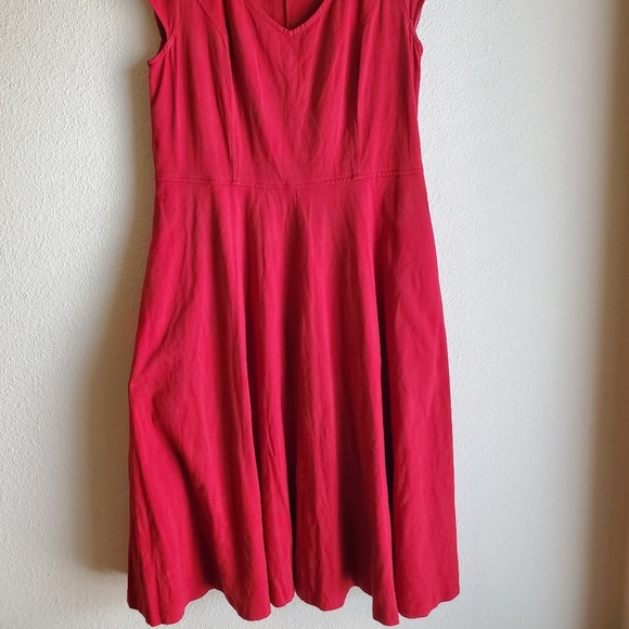 eshakti Dresses Eshakti Red Dress With Pockets Poshmark